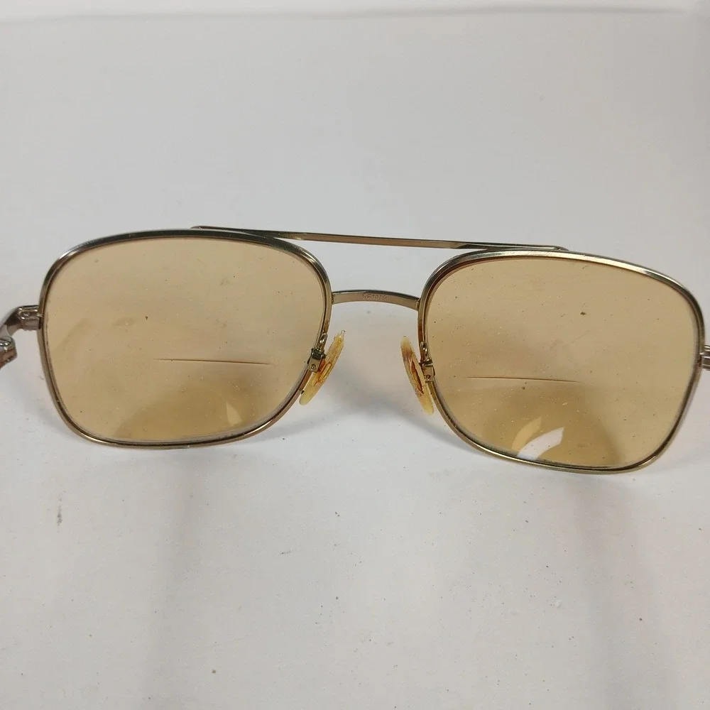 Vintage Charmant Eyeglasses Frames Only 4123 140mm Japan Aviator